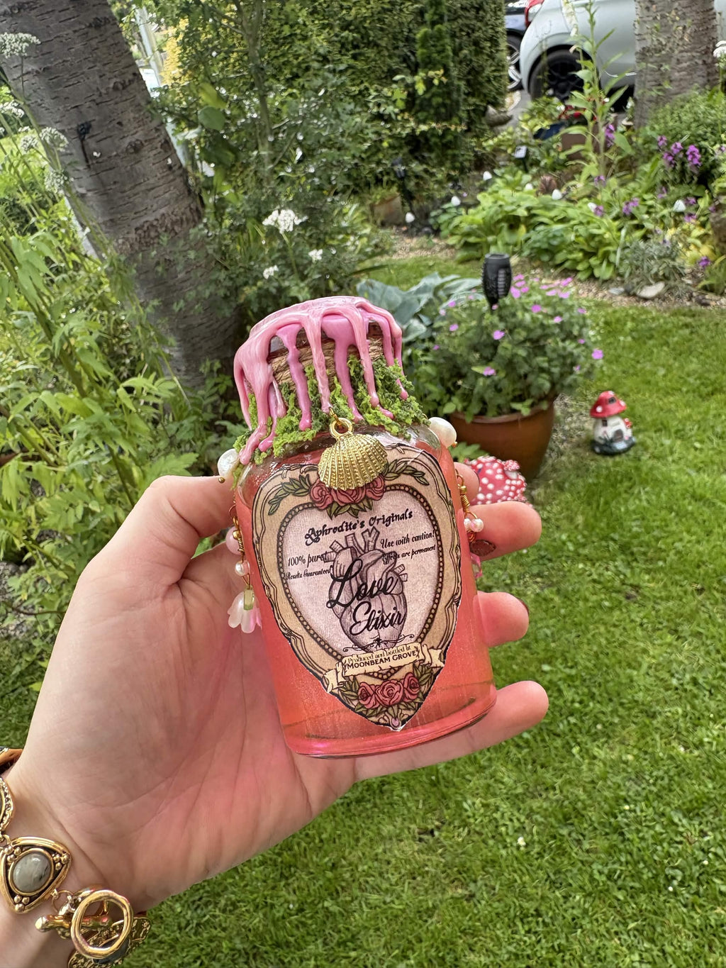 Love Elixir Potion Bottle