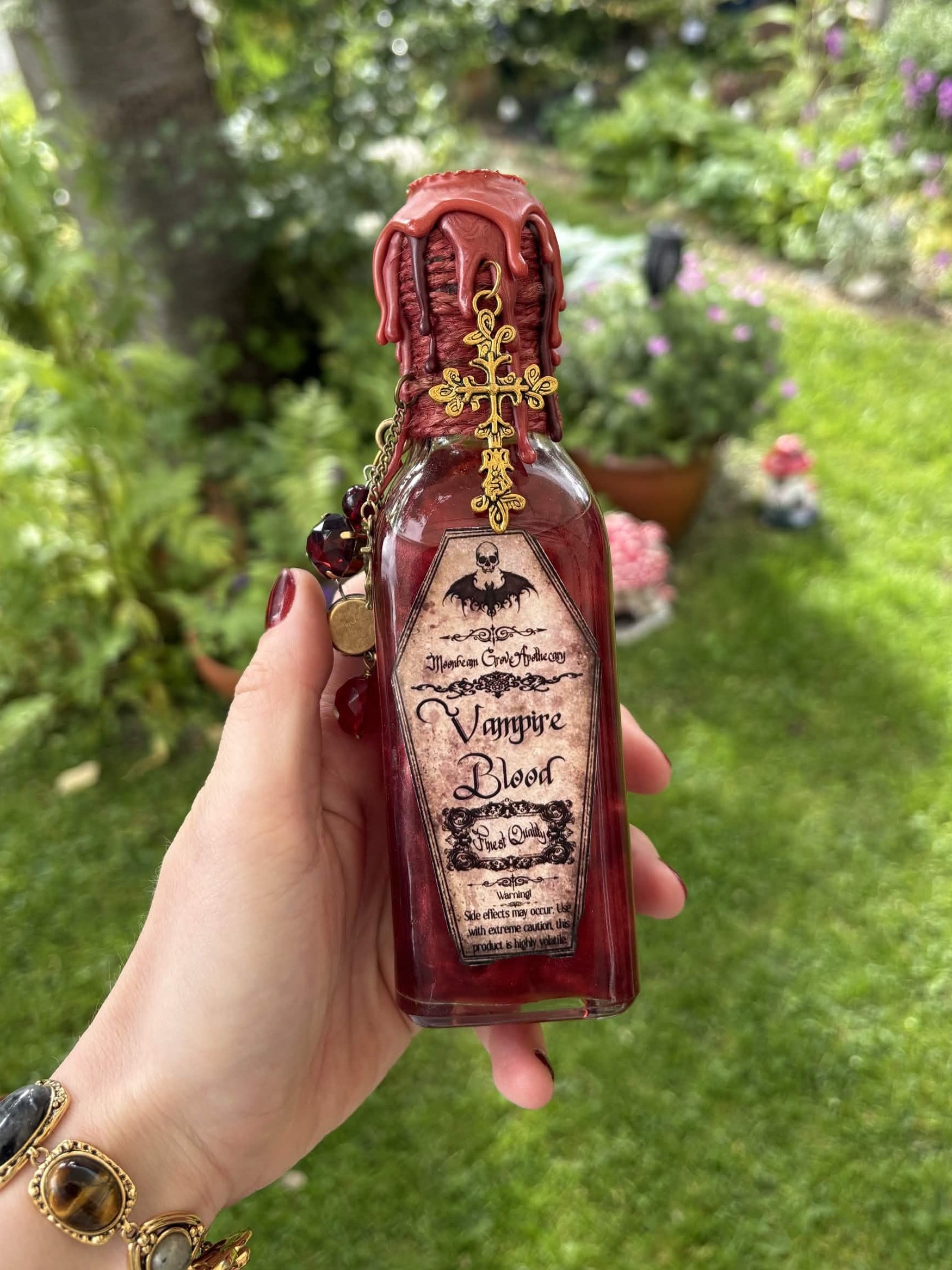 Vampire Blood Potion Bottle