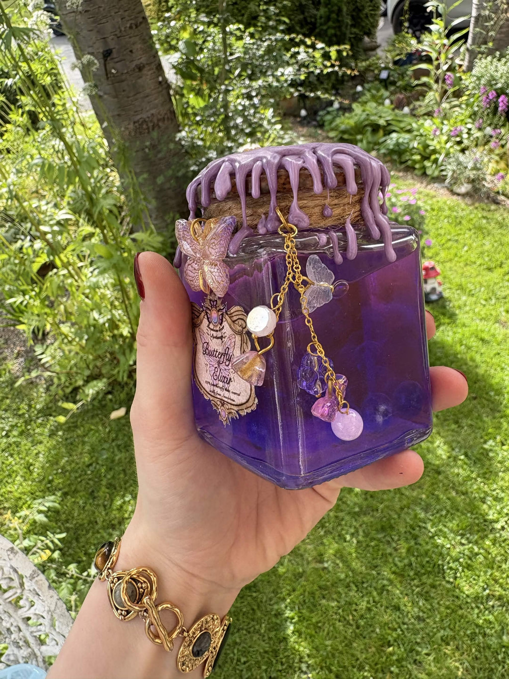 Butterfly Elixir Potion Bottle