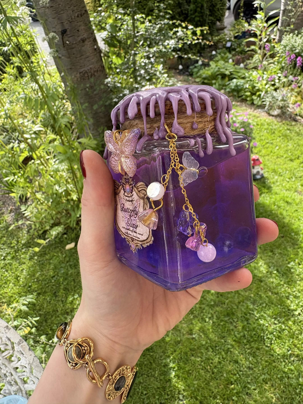 Butterfly Elixir Potion Bottle