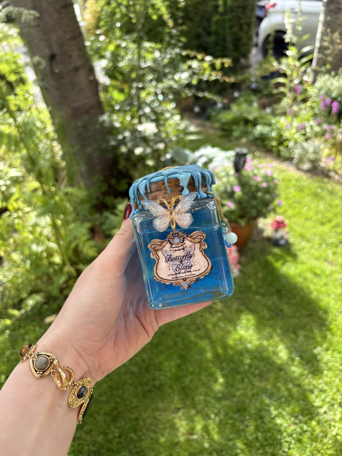 Butterfly Elixir Potion Bottle