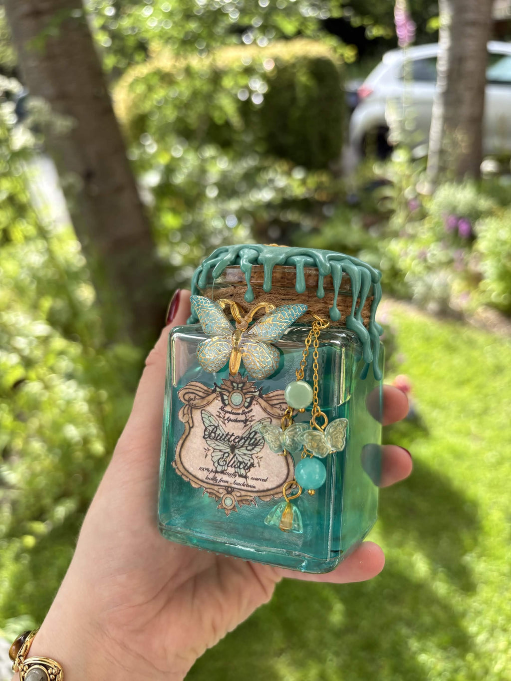 Butterfly Elixir Potion Bottle