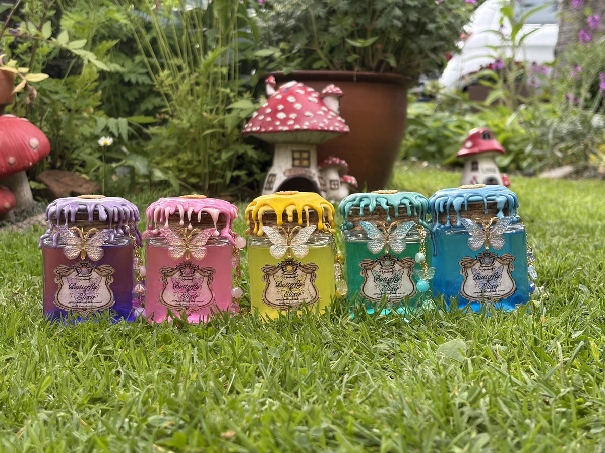Butterfly Elixir Potion Bottle