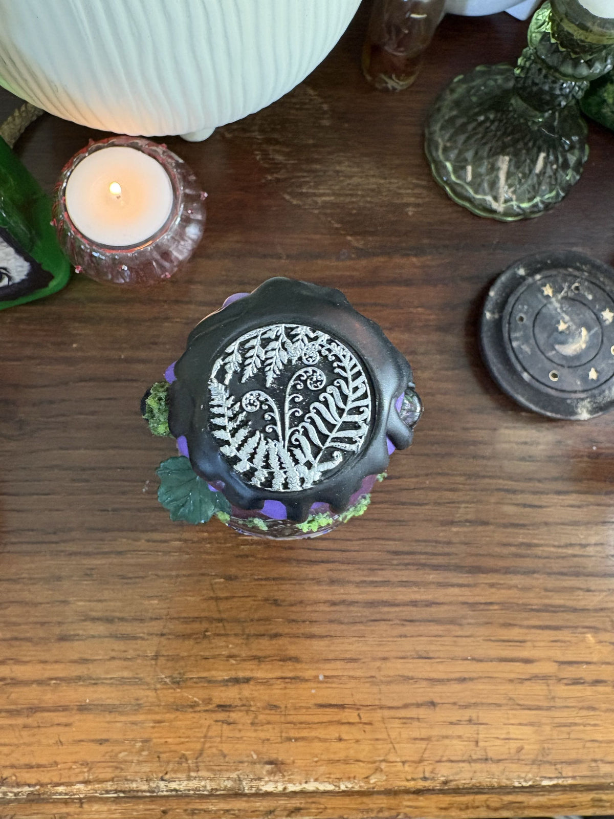 Deadly Nightshade Decorative Potion Bottle
