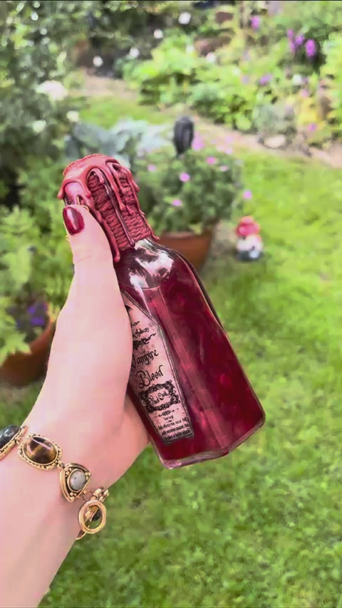Vampire Blood Potion Bottle